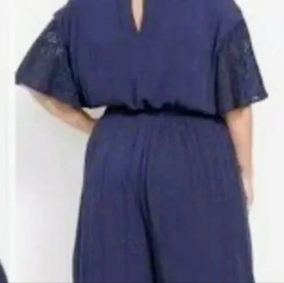 Lane Bryant Wide Leg Jumpsuit - Picture 2 of 9